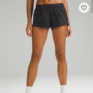Lululemon Hotty Hot shorts Black Size 4 2.5 inch